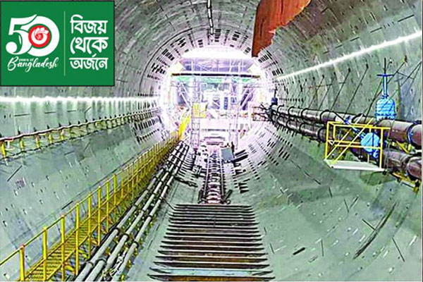 স্বপ্ন ছোঁয়ার পথে কর্ণফুলী টানেল