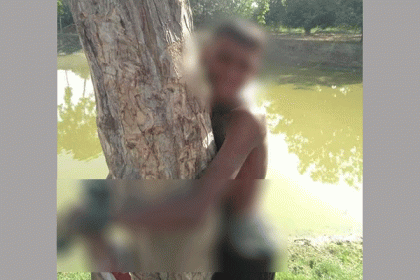 কিশোরকে গাছে বেঁধে নির্যাতন করে ফেসবুকে ছবি আপলোড 