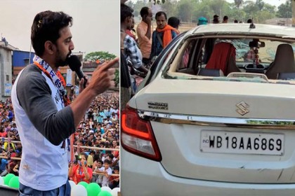 দেবের রোড শো’কে কেন্দ্র করে ব্যাপক উত্তেজনা