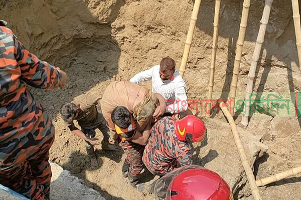 মেহেরপুরে মাটি ধ্বস, শ্রমিকের মৃত্যু