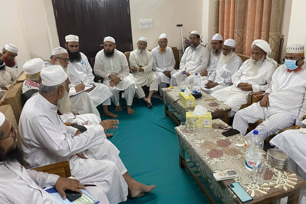 আমরা নিশ্চিত হয়েছি, মামুনুলের বিবাহ শুদ্ধ : বৈঠক শেষে হেফাজত নেতারা