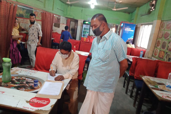 স্বাস্থ্যবিধি নিশ্চিত করতে ডিএনসিসিতে মোবাইল কোর্ট