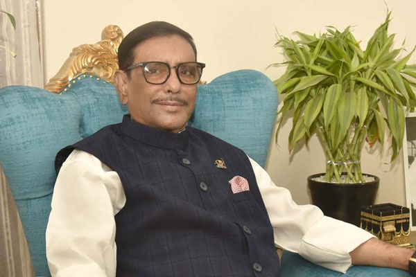 আন্দোলনে ব্যর্থ হয়ে হেফাজতের ওপর ভর করছে বিএনপি : কাদের