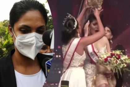 ‘মিস ওয়ার্ল্ড শ্রীলঙ্কা’কে গ্রেফতার