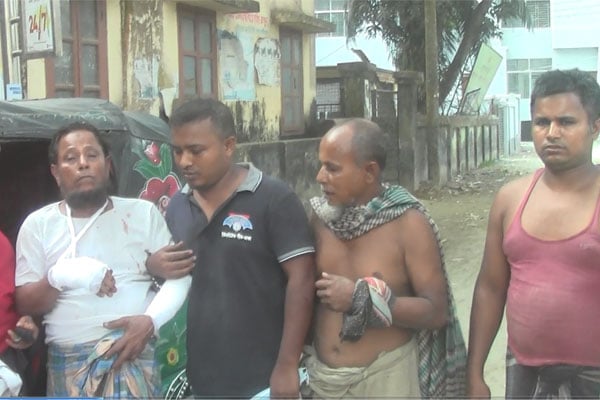 জমি নিয়ে ভাই-ভাইয়ে বিরোধ, সংঘর্ষে আহত ৭