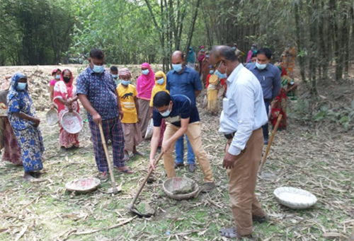 অতি দরিদ্রদের জন্য ৪০ দিনব্যাপী কর্মসংস্থান কর্মসূচি