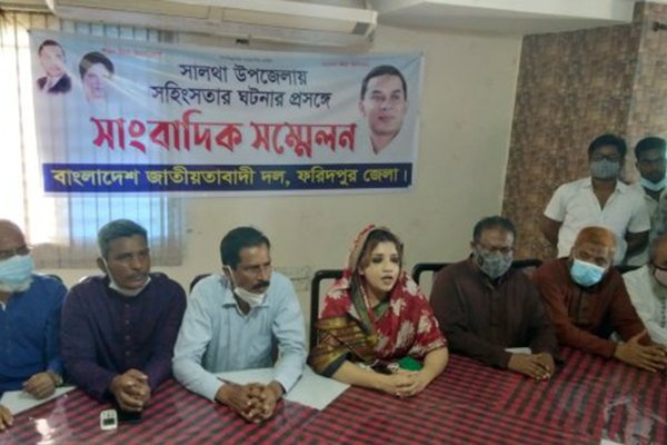 সালথা তাণ্ডব; বিচার বিভাগীয় তদন্ত চাইলো বিএনপি