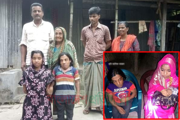 বিয়ে হল খর্বাকৃতি আব্বাস-মিমের, দোয়া চাইলেন নবদম্পতি