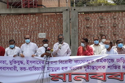 ইসলামের লেবাসধারীদের কঠোরভাবে দমন করতে হবে: বাহাউদ্দিন নাছিম 

