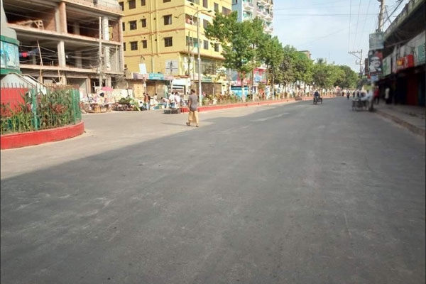 মুন্সীগঞ্জে চলছে কঠোর লকডাউন