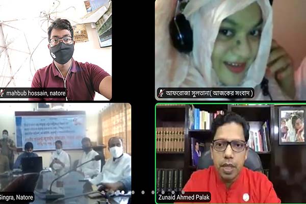 সিংড়া উপজেলা স্বাস্থ্য কমপ্লেক্সে অক্সিজেন সরবরাহের উদ্বোধন