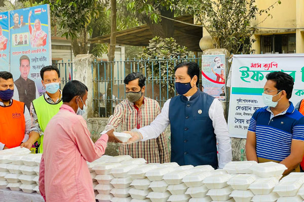 নীলফামারীতে শুরু হলো ২০ হাজার 
মানুষকে ইফতার বিতরণ কর্মসূচি
