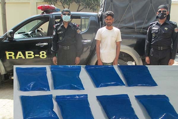 মধুখালীতে ইয়াবাসহ মাদক ব্যবসায়ী আটক 