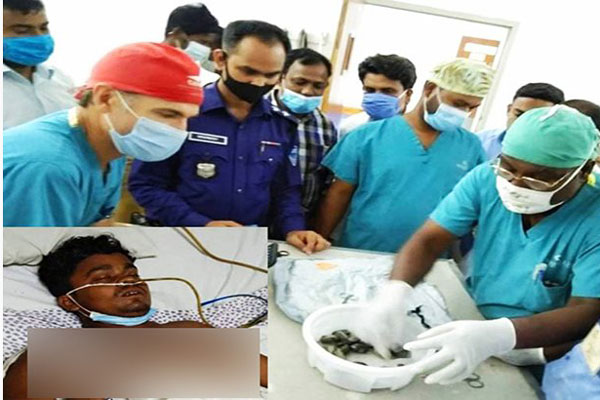 দেশে প্রথম সিজার করে ১৯৫০পিস ইয়াবা উদ্ধার!