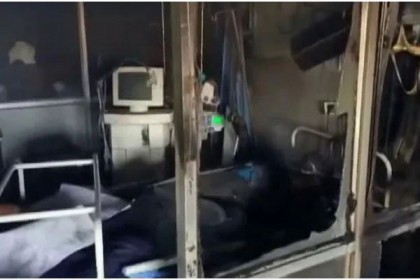ভারতে আবারও কোভিড হাসপাতালে আগুন, মারা গেলেন ৫ রোগী

