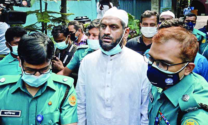 আদালতে মামুনুল হক, সাত দিনের রিমান্ড চেয়েছে পুলিশ