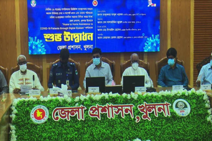খুলনায় করোনা রোগীর সহায়তায় মানবিক উদ্যোগ গ্রহণ