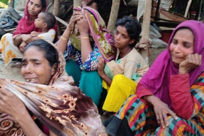 পুড়ে গেছে লোহাগাড়ায় আশ্রয়ণ প্রকল্পের ১০ বসতঘর