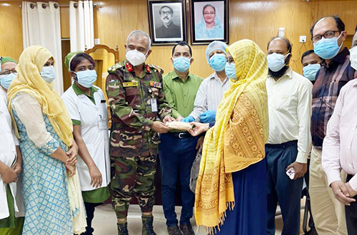আবারো মানবিকতার দৃষ্টান্ত দেখাল বিএনএ ওসমানী শাখা