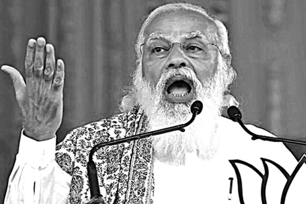 কভিডের আগে পশ্চিমবঙ্গ জিততে চান মোদি