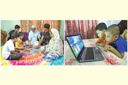 ঘরবন্দী মানুষের দুঃসহ দিনকাল