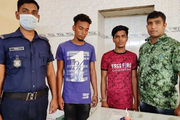 ব্রাহ্মণবাড়িয়ায় দুই মাদক ব্যবসায়ী গ্রেফতার