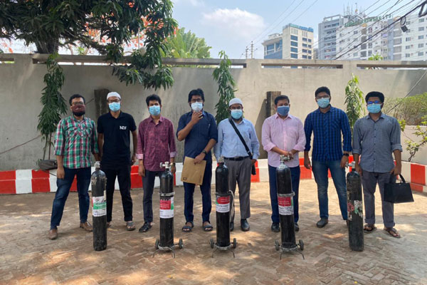 করোনা রোগীদের জন্য চালু হলো ‌‘অক্সিজেন ব্যাংক’

