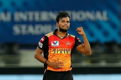 আইপিএল: সানরাইজার্স শিবিরে ধাক্কা, ছিটকে গেলেন নটরাজন