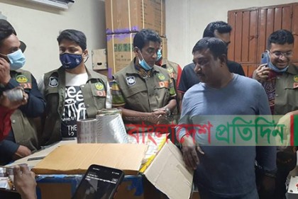 রাজশাহীতে নকল ওষুধের কারখানায় অভিযান, আটক ১