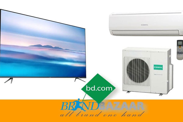 এসি-টিভিতে ৪০% ছাড় দিচ্ছে ব্রান্ডবাজারবিডি ডটকম

