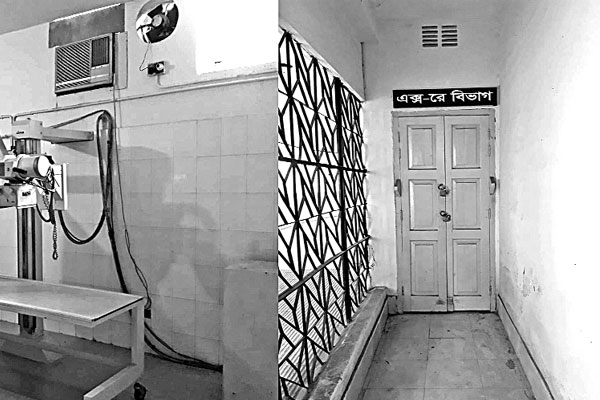 ৪ বছর অচল এক্সরে মেশিন