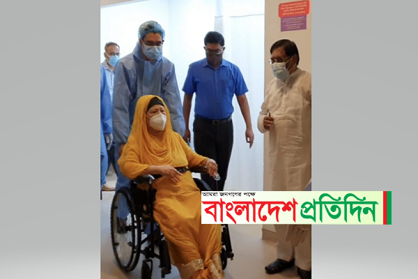 হাসপাতালে ভর্তি খালেদা জিয়া