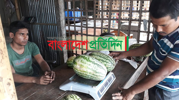 কুড়িগ্রামে এখনো কেজি দরে তরমুজ, ক্রেতা-বিক্রেতার বাগবিতণ্ডা

