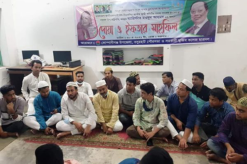 মওদুদের স্মরণে ইফতার ও দোয়া মাহফিল