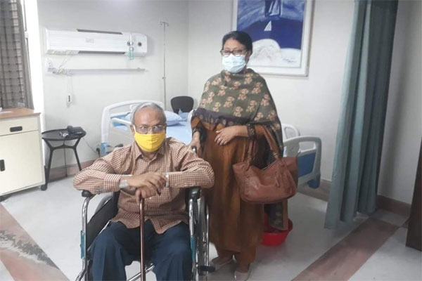 সুস্থ হয়ে বাসায় ফিরলেন রিজভীর স্ত্রী
