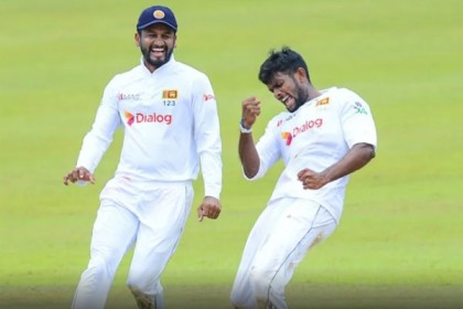 মেন্ডিস ও জয়াবিক্রমের দারুণ বোলিংয়ে চাপে বাংলাদেশ