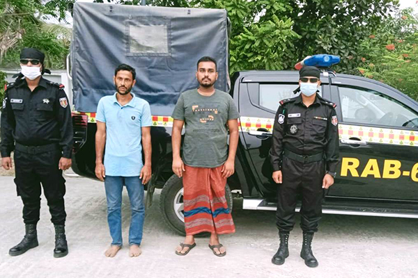 মোরেলগঞ্জে ইয়াবাসহ দুইজন আটক