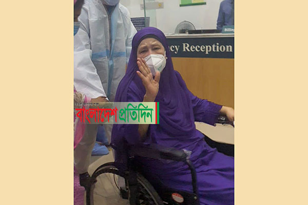 শ্বাসকষ্ট বেড়ে যাওয়ায় সিসিইউতে খালেদা জিয়া

