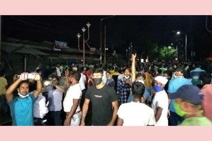 নন্দীগ্রামে জয়ী বিজেপি নেতা শুভেন্দুর গাড়ির ওপর হামলা (ভিডিও)