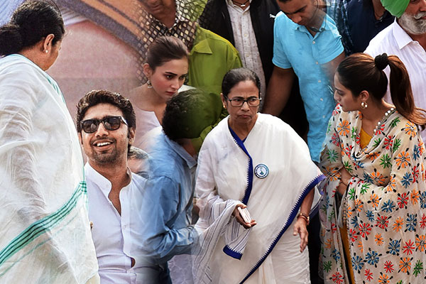 মমতার শপথ কাল : পরিশ্রম সার্থক হওয়ায় খুশি দেব-নুসরাত-মিমি