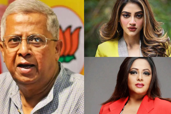 শ্রাবন্তী-পায়েলকে নিয়ে বিজেপি নেতার টুইটে ‘ক্ষুব্ধ’ নুসরাত-শ্রীলেখা
