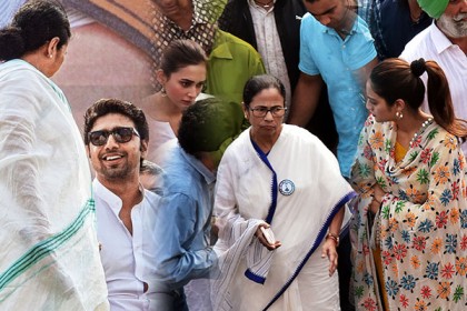 মমতার শপথ কাল : পরিশ্রম সার্থক হওয়ায় খুশি দেব-নুসরাত-মিমি