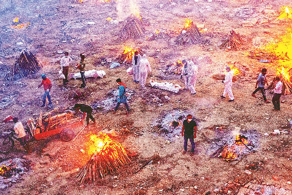 ভারতে করোনা শনাক্ত ও মৃত্যুর এক সপ্তাহের যে ভয়াবহ চিত্র তুল ধরল বিশ্ব স্বাস্থ্য সংস্থা