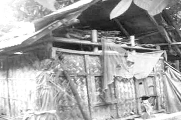 জরাজীর্ণ ঘরে বসবাস অসহায় ডালিয়ার