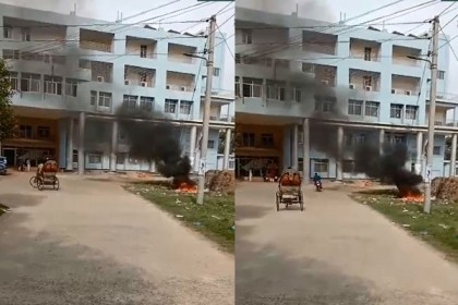 বরিশাল শের-ই বাংলা মেডিকেলের বর্জ্য
অপসারণ শুরু 