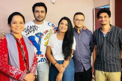 অবশেষে ‘রক রবীন্দ্র’র শুটিংয়ে অপূর্ব-তিশা