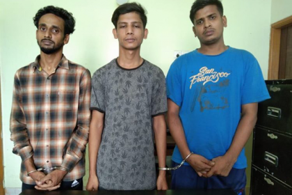 পুলিশ পরিচয়ে চাঁদাবাজি, গ্রেফতার ৩