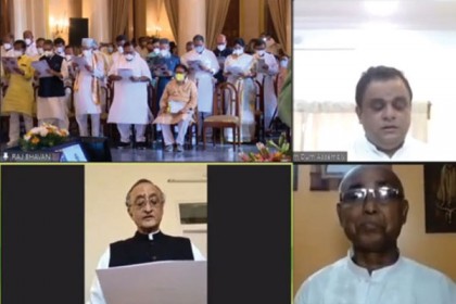 মমতার নতুন মন্ত্রিসভার শপথ গ্রহণ সম্পন্ন