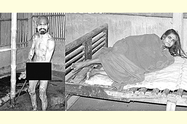 মা-ছেলের বন্দী জীবনে মৃত্যুর ঘণ্টা বাজছে