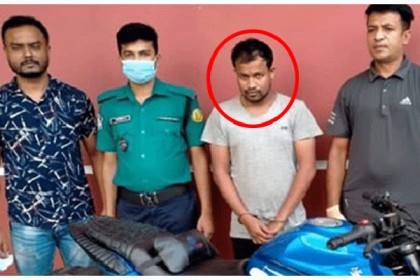 মোটরসাইকেল চুরির দায়ে আটক যুব্ক ছাত্রলীগ কর্মী!